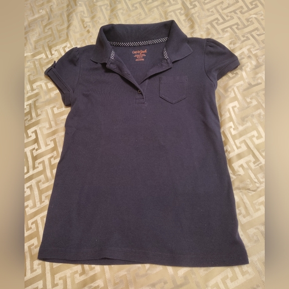 Girl's size 7/8 Navy Blue and white school uniform - Picture 7 of 12